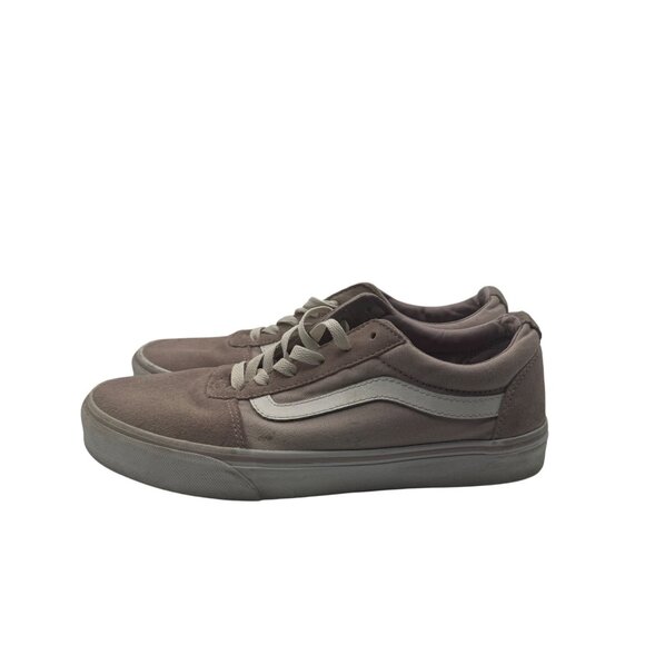 Vans Old Skool Low Top Skate Shoes Suede Canvas Violet Ice Lace Up Classic Style - Picture 1 of 12